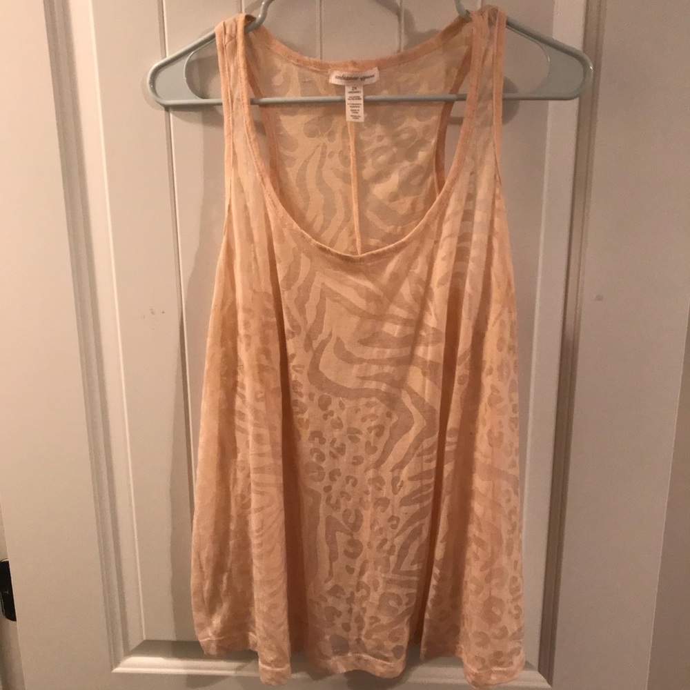 Animal Print Tank Top
